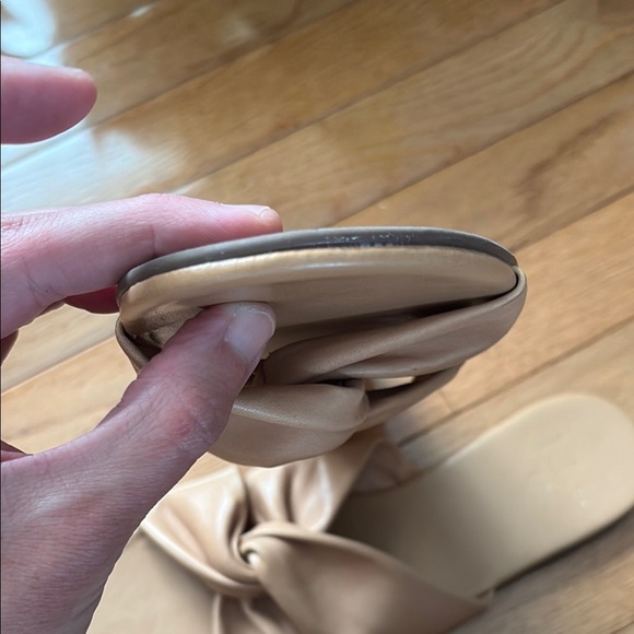 Lulu's Tan Sandals Minimalist Design - Picture 8 of 8